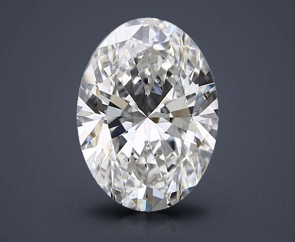 4.27 Carat Oval Lab Diamond