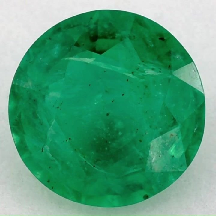 1.50 Carat Green Round Emerald
