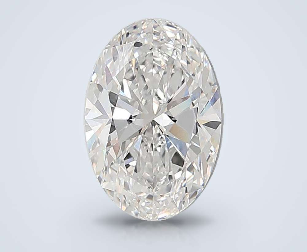 8.04 Carat Oval Lab Diamond