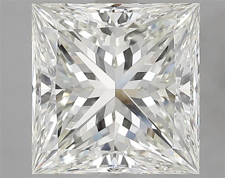 3.43ct I VVS2 Rare Carat Ideal Cut Princess Diamond