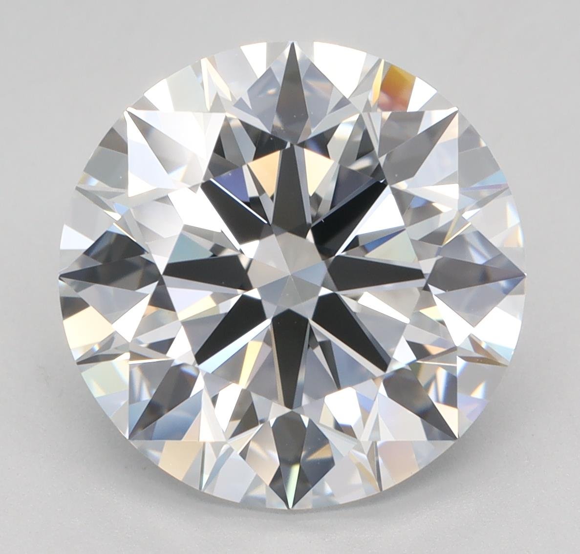 5.17ct D VS1 Rare Carat Ideal Cut Round Lab Grown Diamond