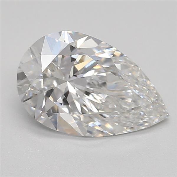 1.31ct E VS1 Rare Carat Ideal Cut Pear Lab Grown Diamond