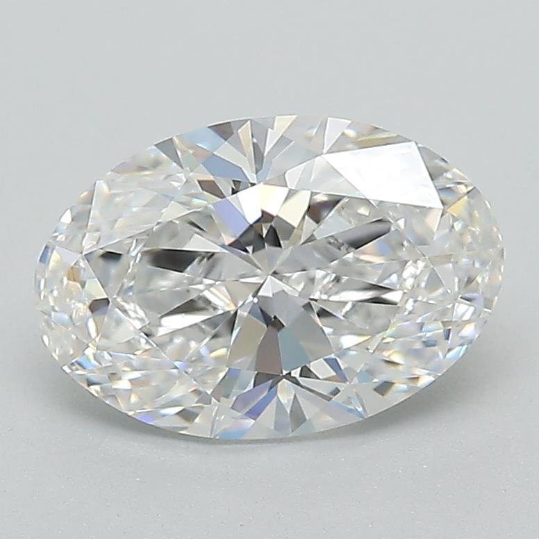 1.57ct D VS1 Rare Carat Ideal Cut Oval Lab Grown Diamond