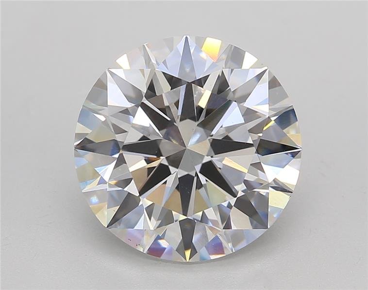 5.31ct F VS1 Rare Carat Ideal Cut Round Lab Grown Diamond