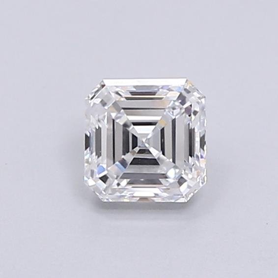 0.53ct E VVS2 Very Good Cut Asscher Lab Grown Diamond