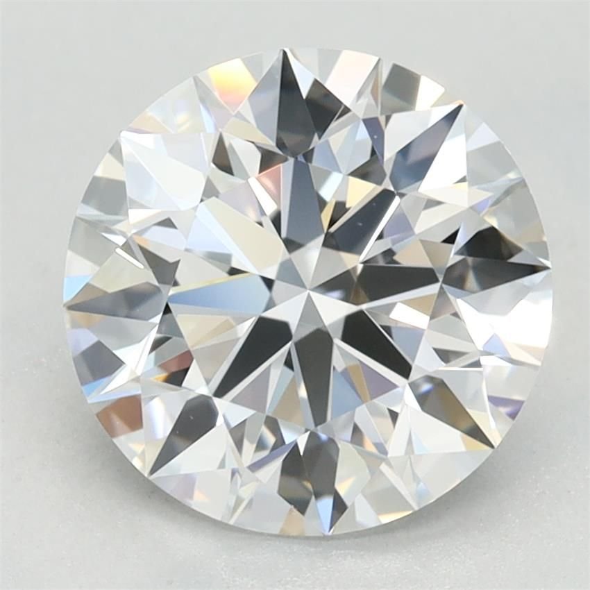 2.34ct D VVS1 Rare Carat Ideal Cut Round Lab Grown Diamond