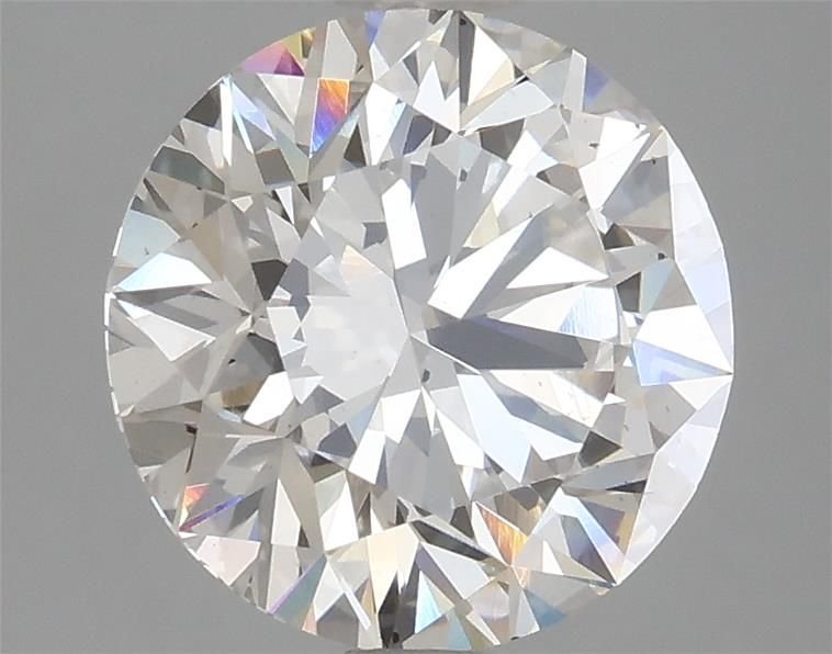 3.15ct G SI1 Excellent Cut Round Lab Grown Diamond