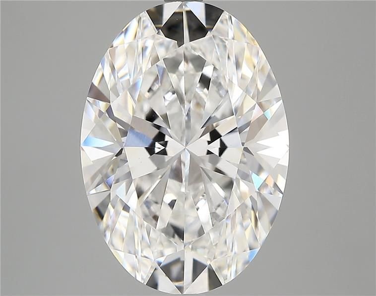 6.08 Carat Oval Lab Diamond