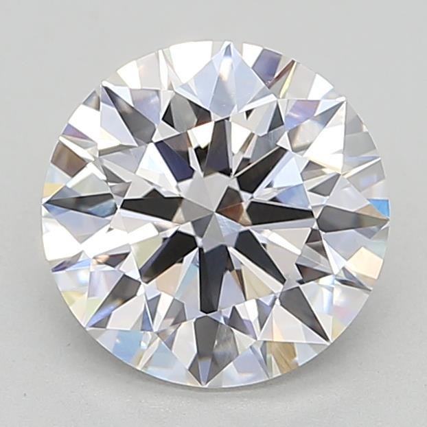 3.04ct F VVS2 Rare Carat Ideal Cut Round Lab Grown Diamond