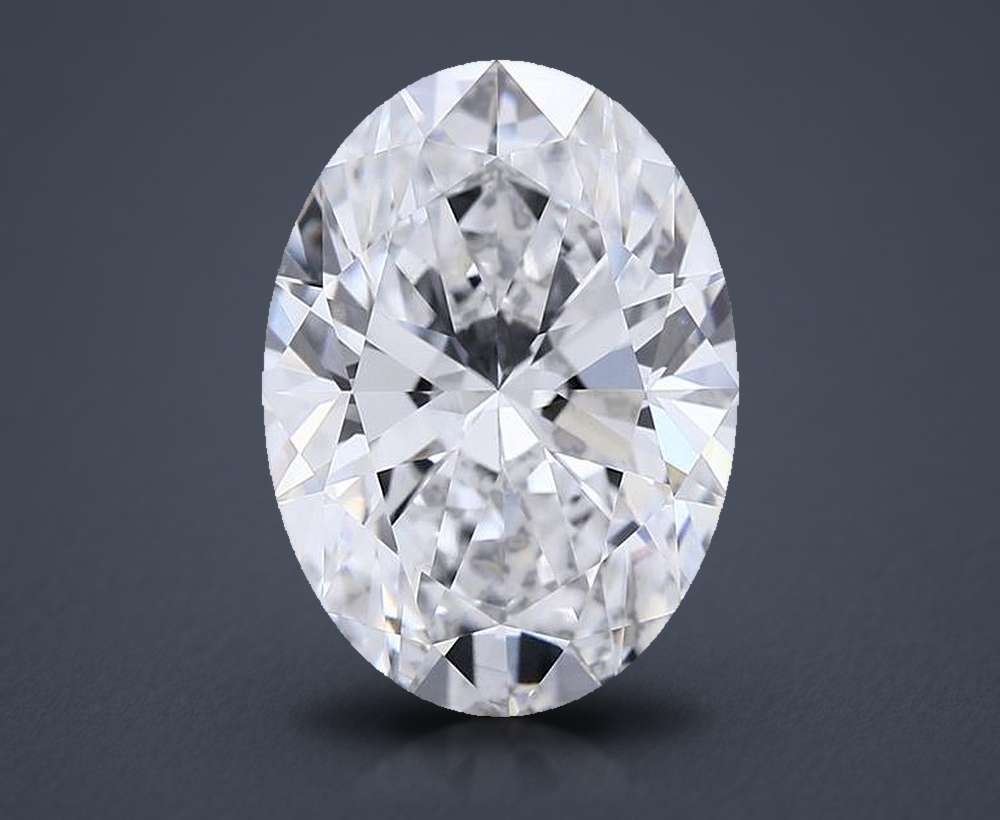 3.52 Carat Oval Lab Diamond