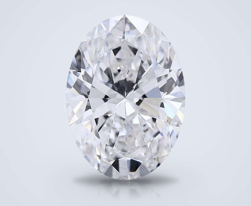 3.52 Carat Oval Lab Diamond