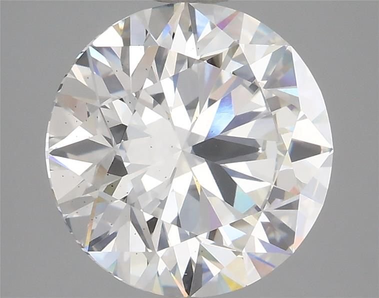 4.03ct H VS2 Rare Carat Ideal Cut Round Lab Grown Diamond