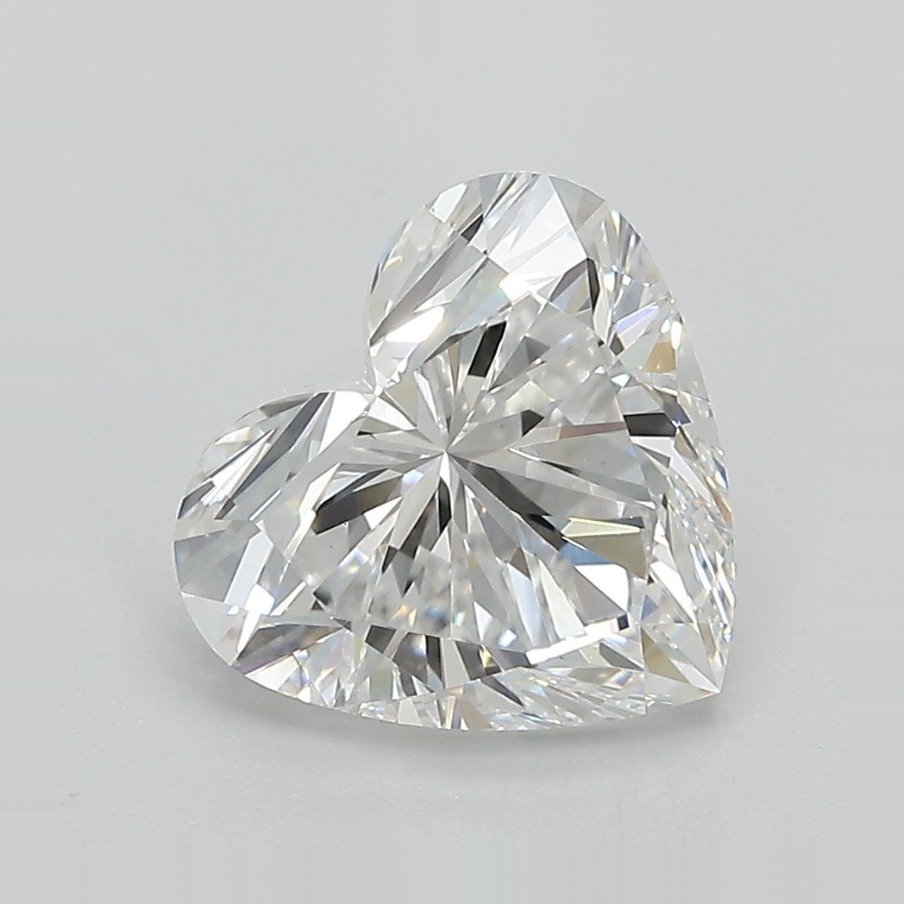 3.03ct D VS1 Rare Carat Ideal Cut Heart Lab Grown Diamond