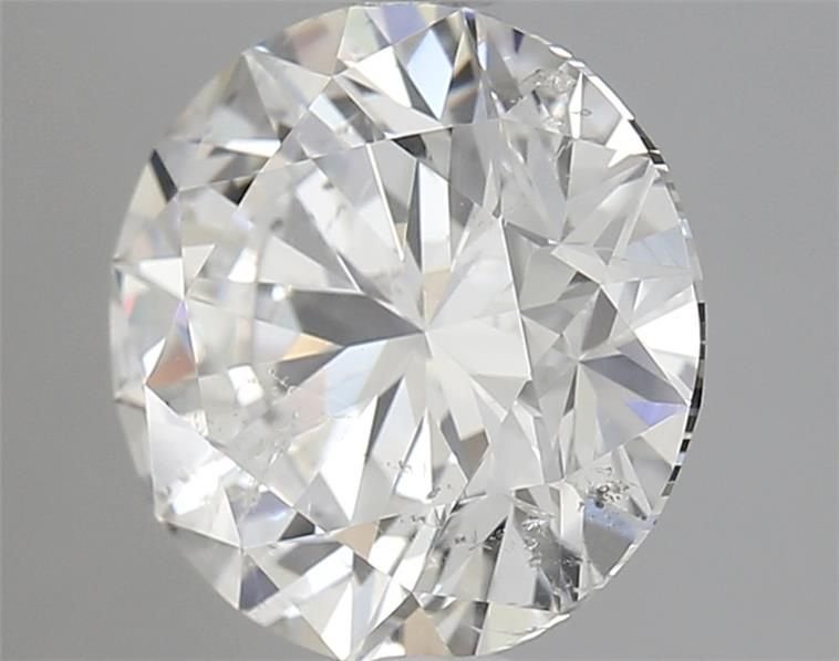 2.03ct F SI2 Rare Carat Ideal Cut Round Diamond