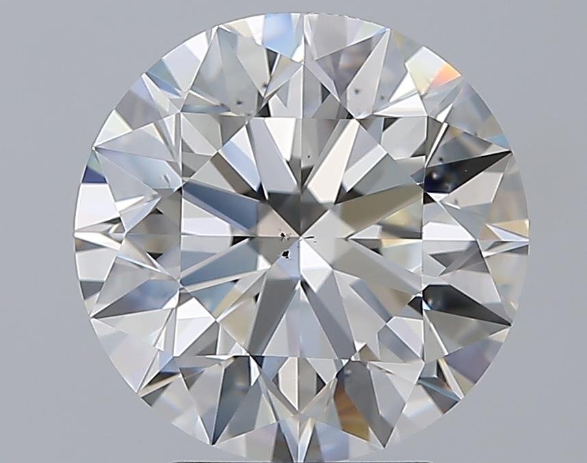 4.01ct G SI2 Excellent Cut Round Diamond