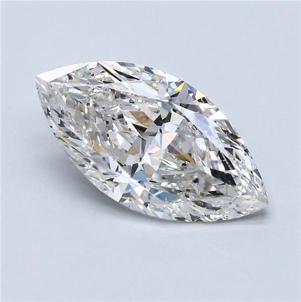 4.20ct H SI2 Rare Carat Ideal Cut Marquise Diamond