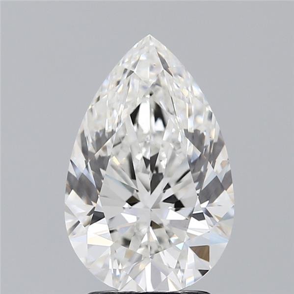 2.65ct G VS1 Rare Carat Ideal Cut Pear Lab Grown Diamond