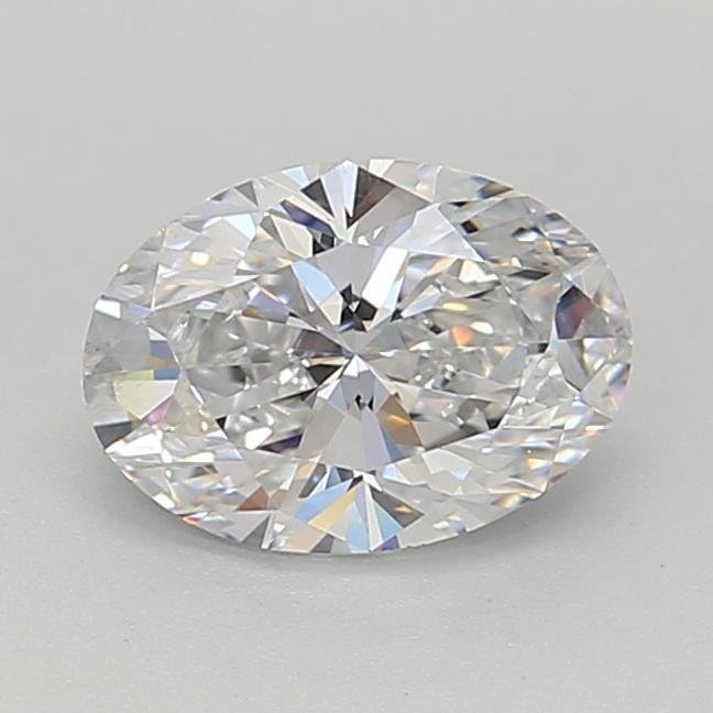 1.34ct F SI1 Rare Carat Ideal Cut Oval Lab Grown Diamond