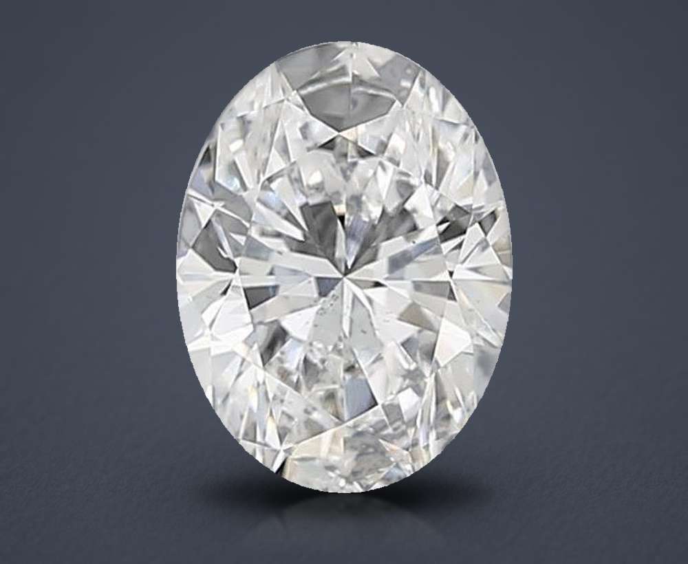 1.38 Carat Oval Lab Diamond
