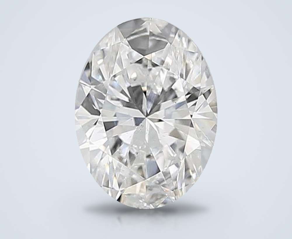 1.38 Carat Oval Lab Diamond