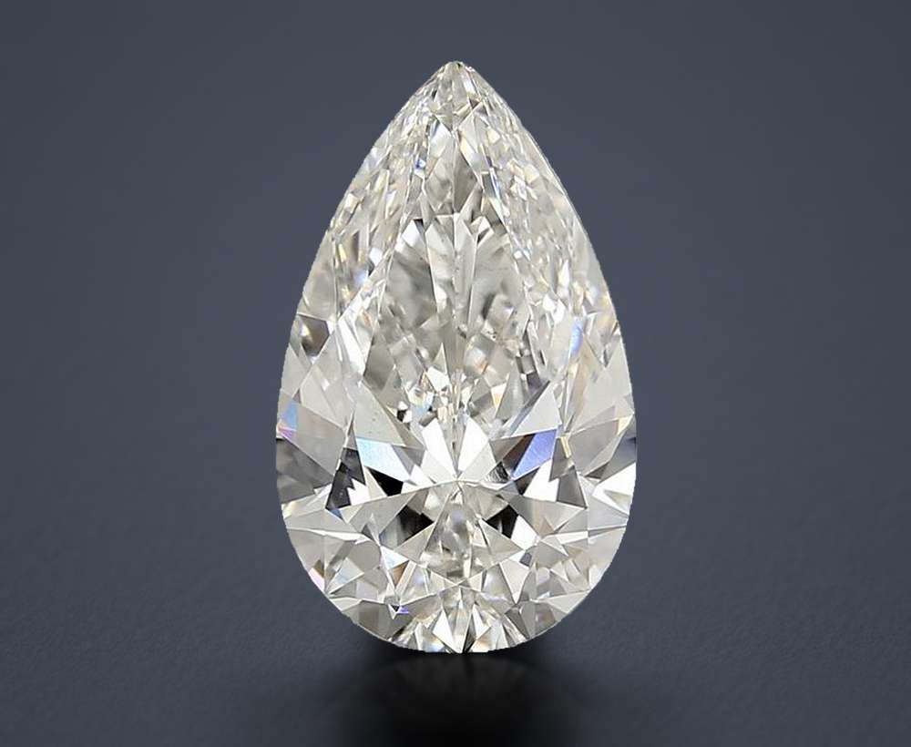 5.20 Carat Pear Lab Diamond