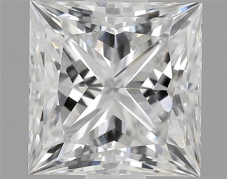 0.88ct E VS1 Rare Carat Ideal Cut Princess Lab Grown Diamond