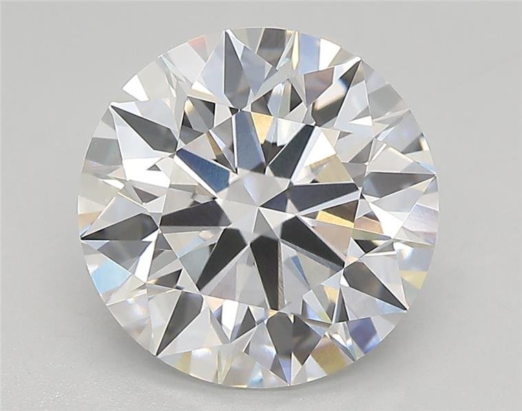 2.87ct E VVS1 Rare Carat Ideal Cut Round Lab Grown Diamond