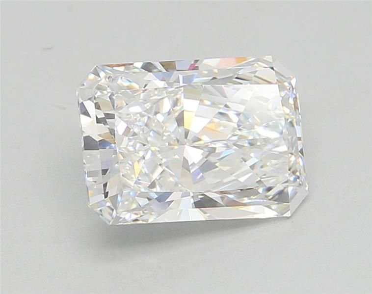 3.03ct E VVS2 Rare Carat Ideal Cut Radiant Lab Grown Diamond