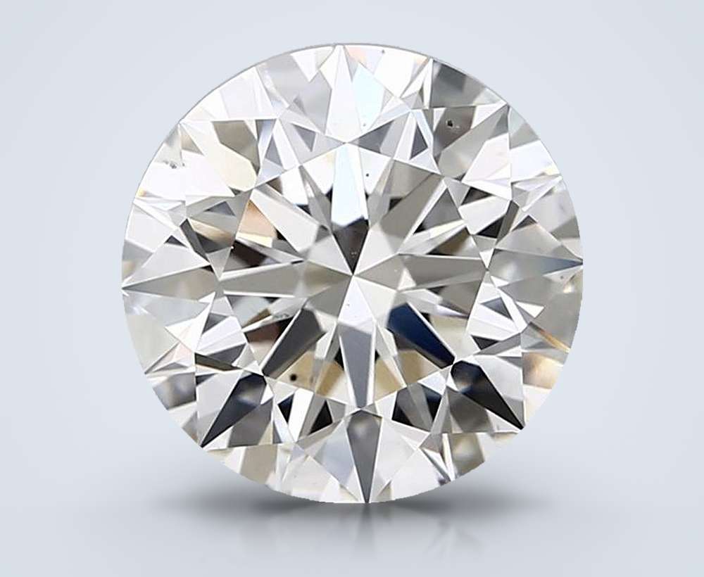 4.31 Carat Round Lab Diamond