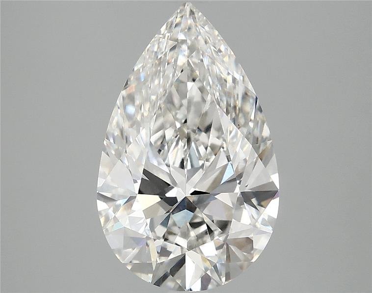 2.98 Carat Pear Lab Diamond
