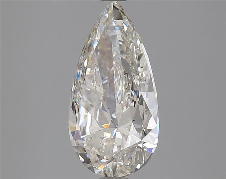 3.43ct G SI1 Rare Carat Ideal Cut Pear Lab Grown Diamond