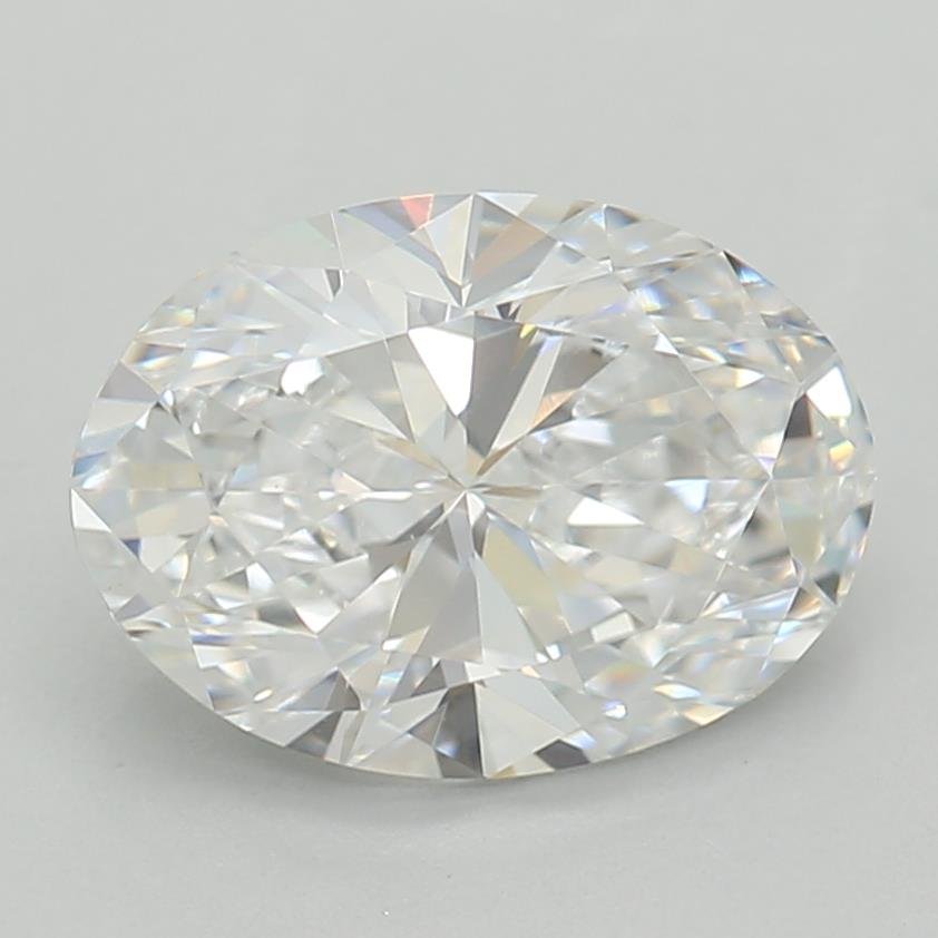 1.00ct D VS1 Rare Carat Ideal Cut Oval Lab Grown Diamond