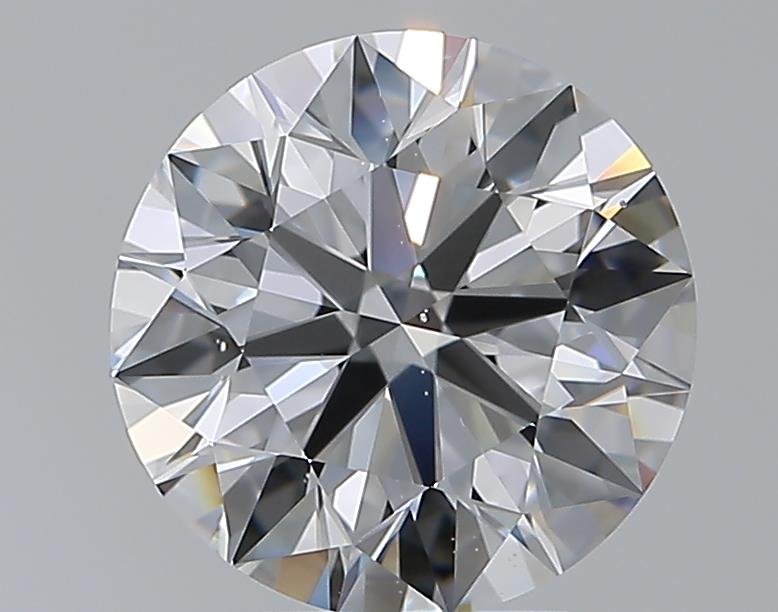 3.20ct D VS2 Rare Carat Ideal Cut Round Diamond