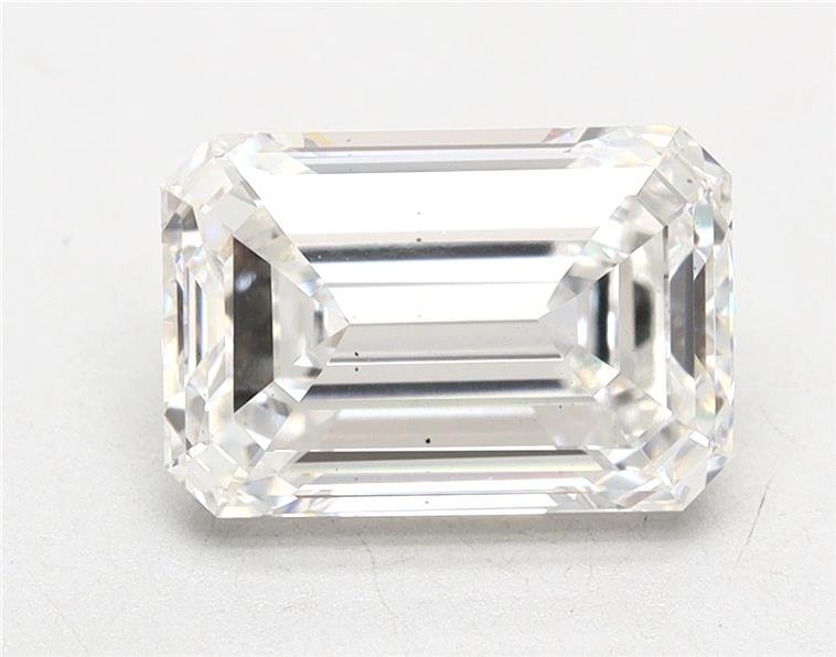 2.09ct E VS2 Rare Carat Ideal Cut Emerald Lab Grown Diamond