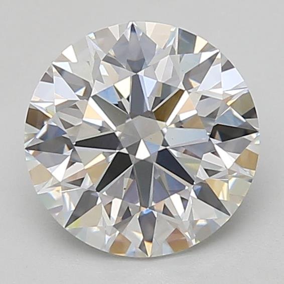 2.05ct D VS2 Rare Carat Ideal Cut Round Lab Grown Diamond