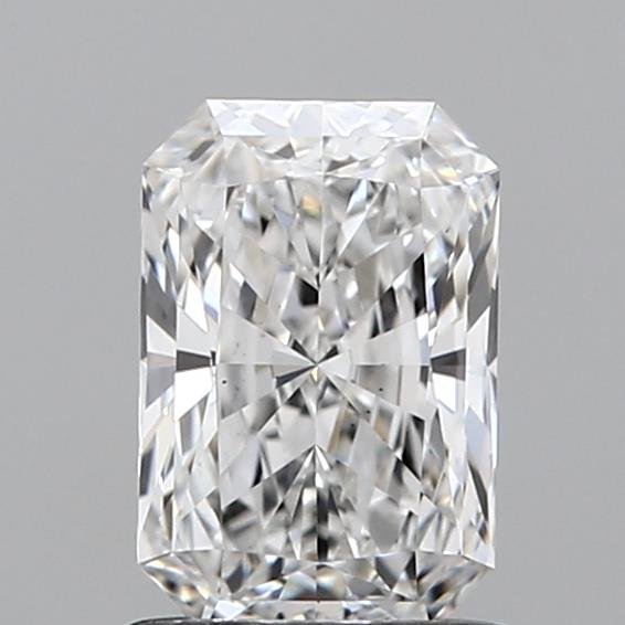 1.09ct F VS2 Rare Carat Ideal Cut Radiant Lab Grown Diamond