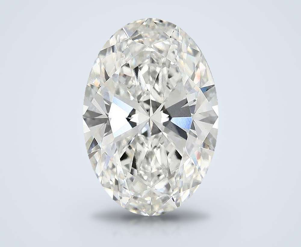 3.90 Carat Oval Lab Diamond
