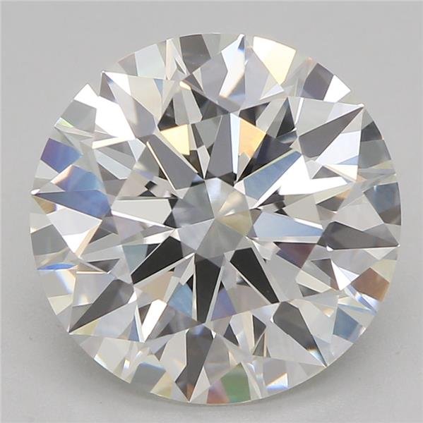 3.05ct G VVS2 Rare Carat Ideal Cut Round Lab Grown Diamond