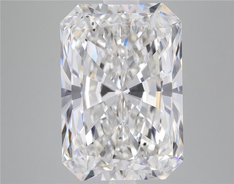 7.10ct G SI1 Rare Carat Ideal Cut Radiant Lab Grown Diamond