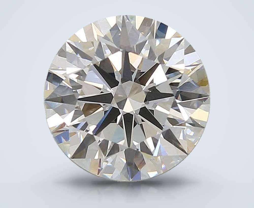 4.09 Carat Round Lab Diamond