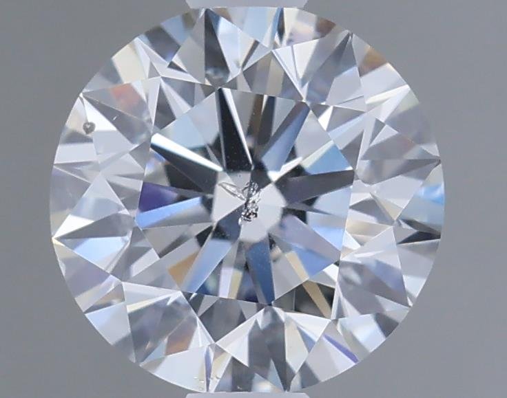 1.08ct D SI2 Rare Carat Ideal Cut Round Diamond