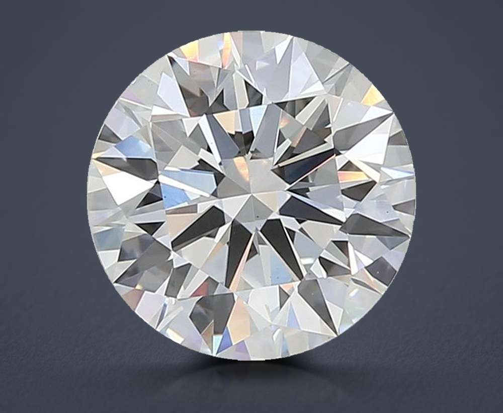 2.55 Carat Round Lab Diamond