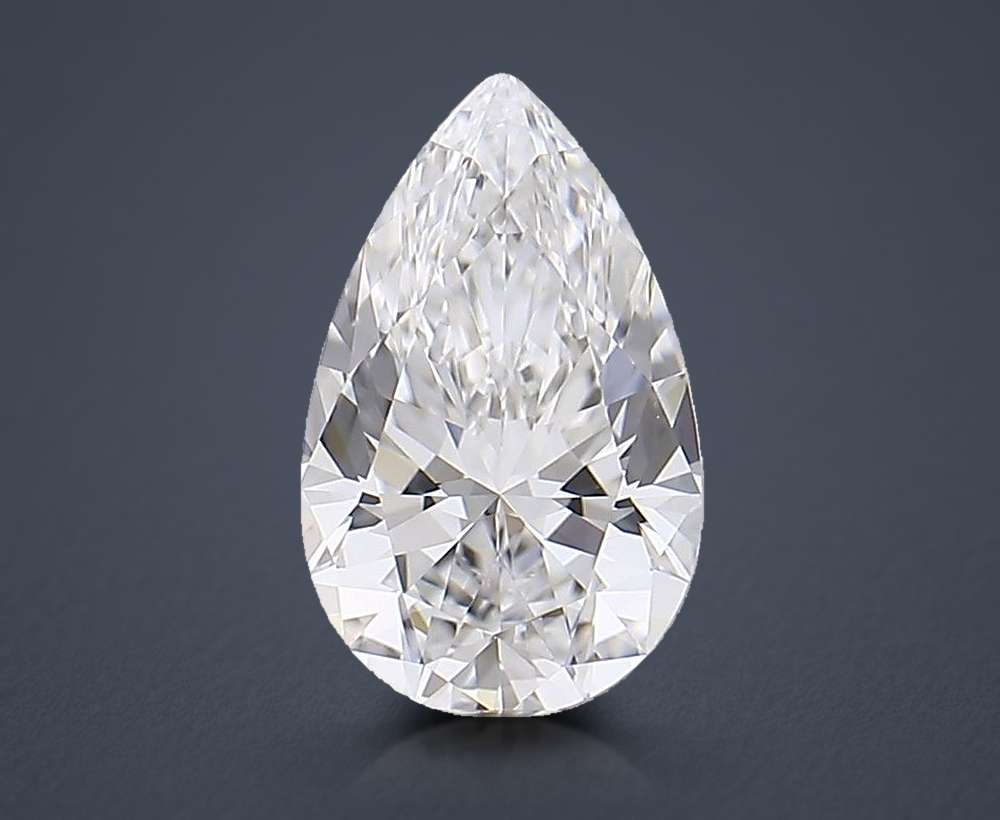 0.76 Carat Pear Lab Diamond