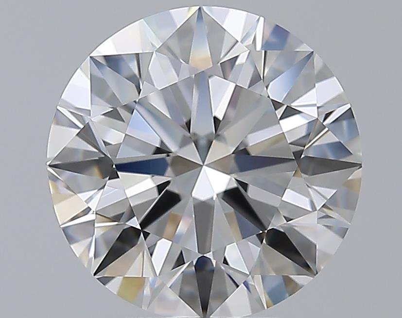 3.61ct E VVS2 Rare Carat Ideal Cut Round Diamond