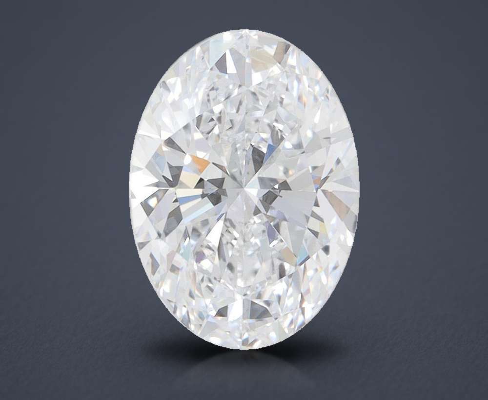 3.02 Carat Oval Lab Diamond