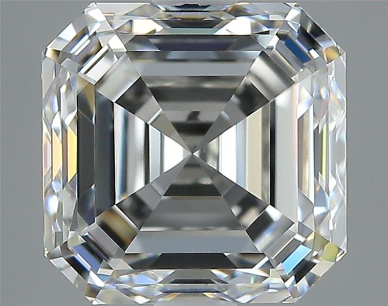 2.47ct H VVS1 Very Good Cut Asscher Diamond