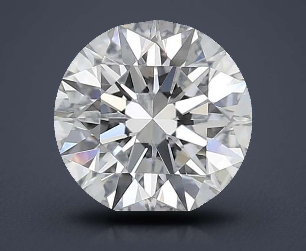 0.51 Carat Round Natural Diamond