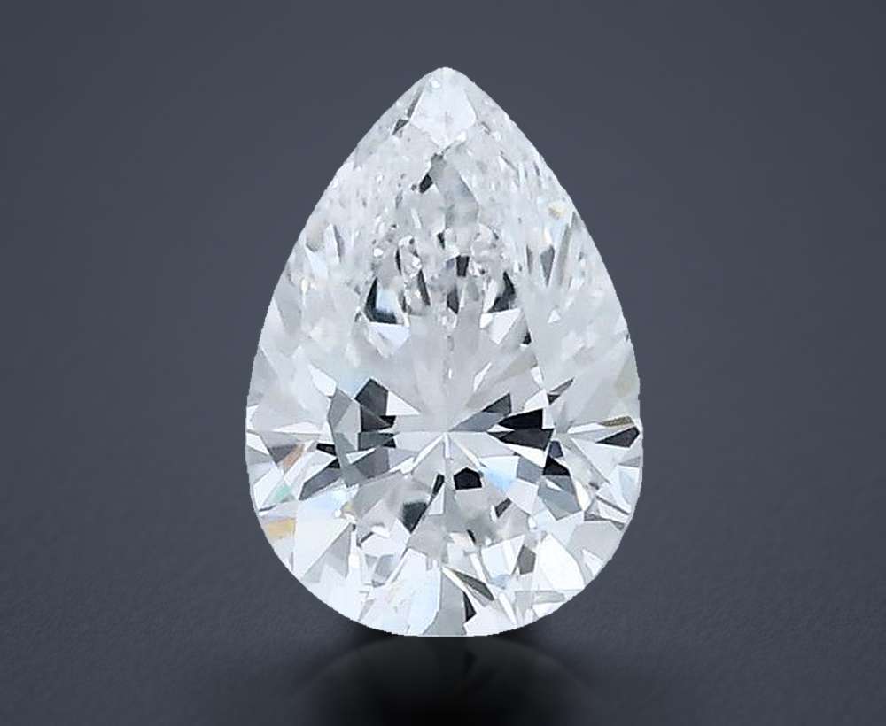 0.60 Carat Pear Lab Diamond