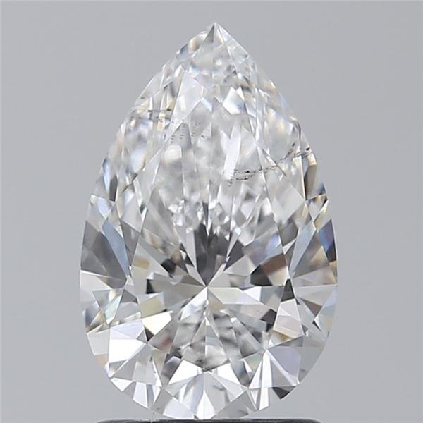 1.36 Carat Pear Lab Diamond