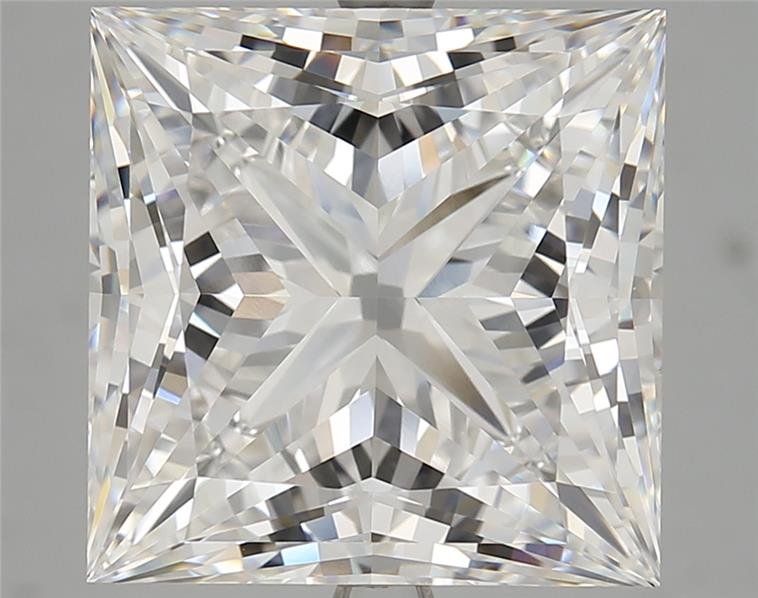 12.06ct F VVS2 Rare Carat Ideal Cut Princess Lab Grown Diamond